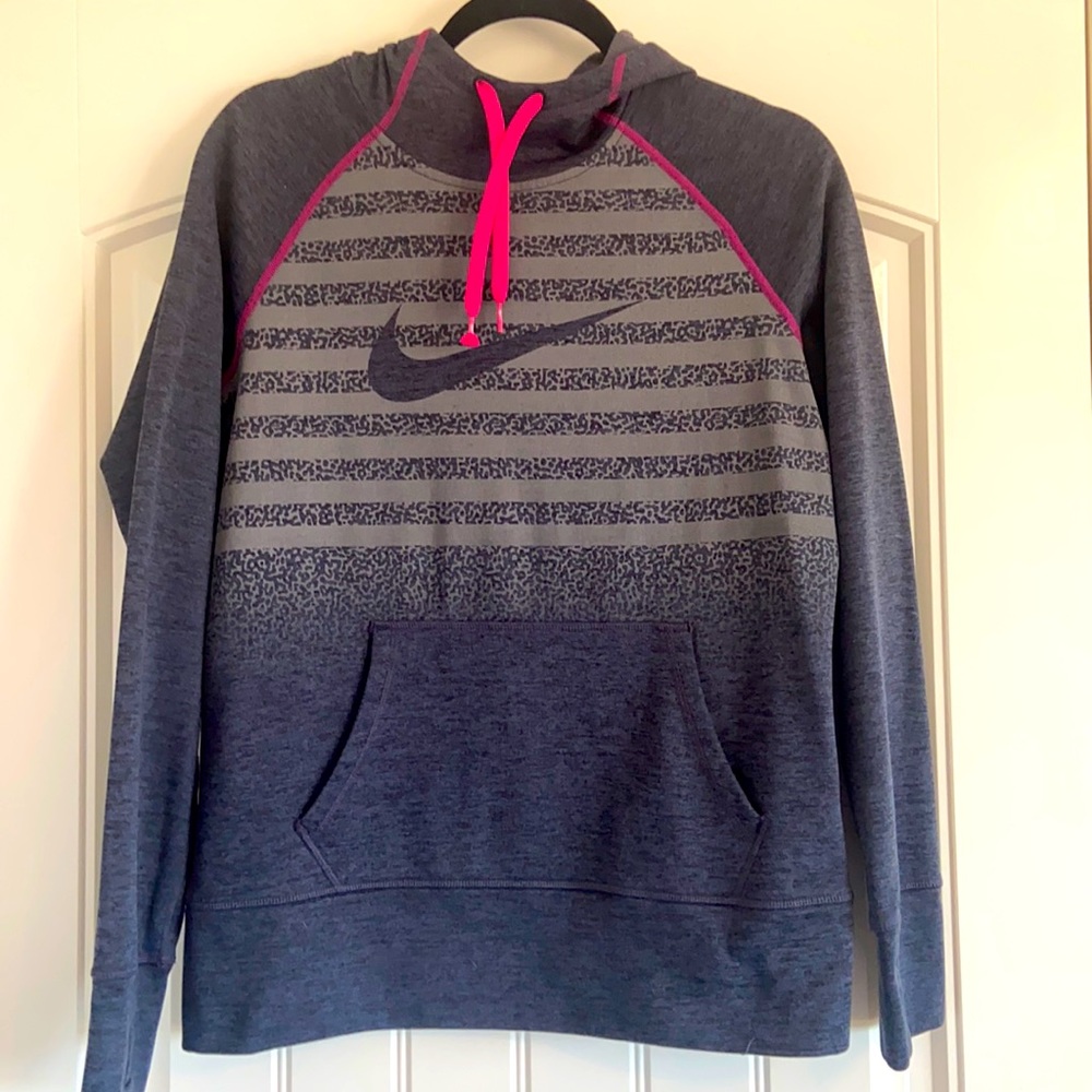 Nike Leopard Print Therma Fit Hoodie
